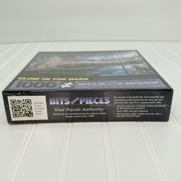 Bits and Pieces All is‎ Bright Glow in the Dark 1000 PC Puzzle 20 x 27 New - Picture 4 of 5